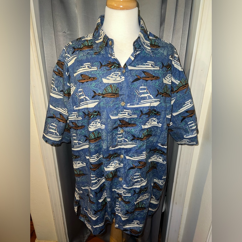Vintage Kahala Hawaiian Shirt size Large